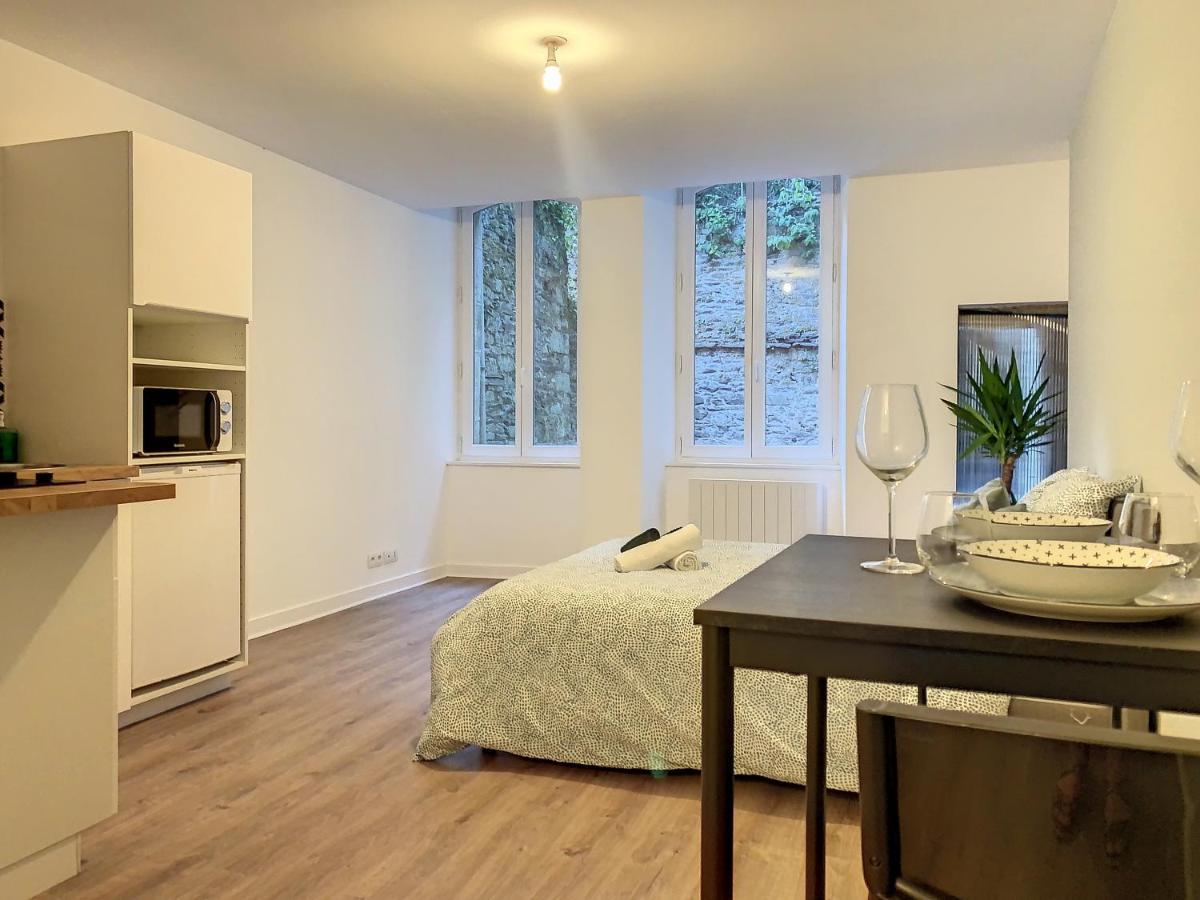 Ferienwohnung Gambetta - Studio - Terrasse - Proche Gare Morlaix Exterior foto